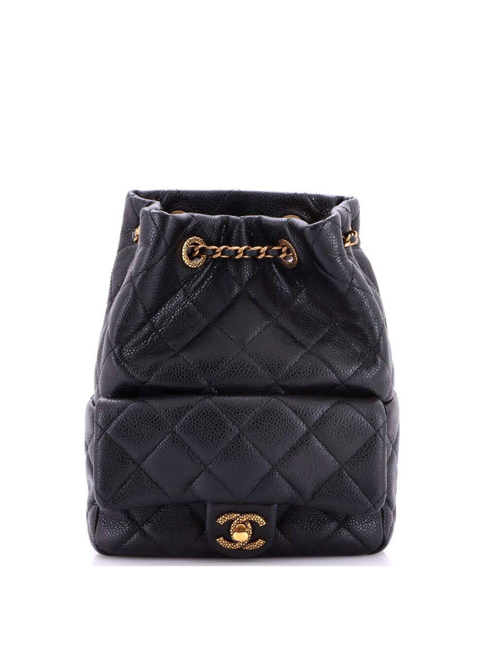 Chanel Cc Drawstring Front Pocket #371068C48B